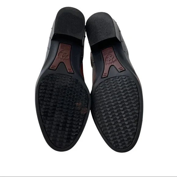 Ariat Sport Mules Timber Clogs Leather Slingback Western Booties Strap 9.5 EUC - Picture 8 of 8